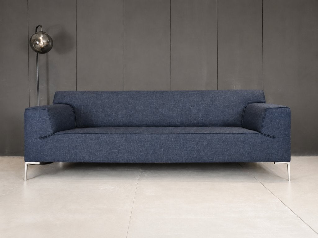 GEZOCHT!! Bank Design on Stock model BLIZZ of BLOQ, Tweepersoons, 75 tot 100 cm, Ophalen of Verzenden, Zo goed als nieuw