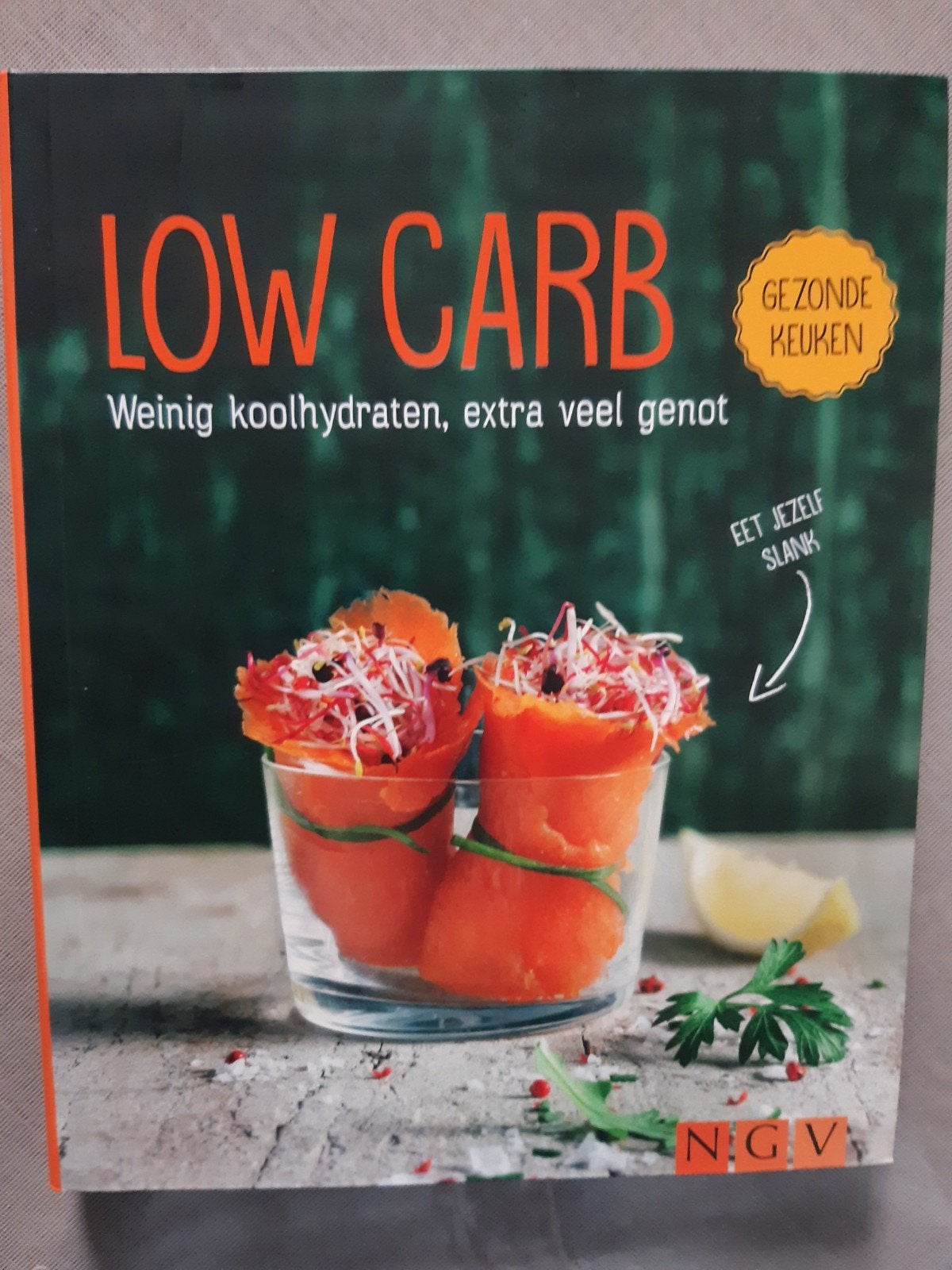 Low carb, Ophalen of Verzenden, Zo goed als nieuw, Overige typen, Gezond koken