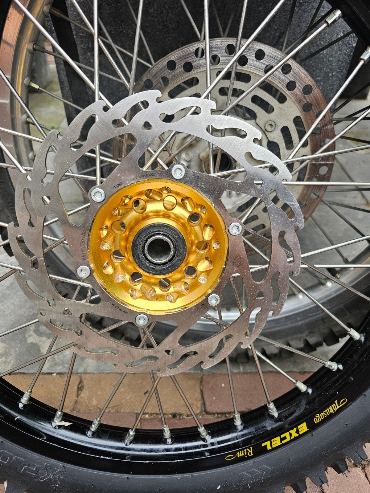 Gezocht: Suzuki DRZ400S bj 2000 spacer voorwiel Talon, Ophalen of Verzenden, Gebruikt