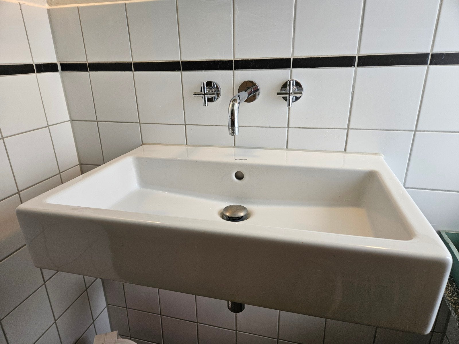 Duravit wastafel 47x70,5cm - Zo goed als nieuw, Ophalen, Zo goed als nieuw, Wastafel