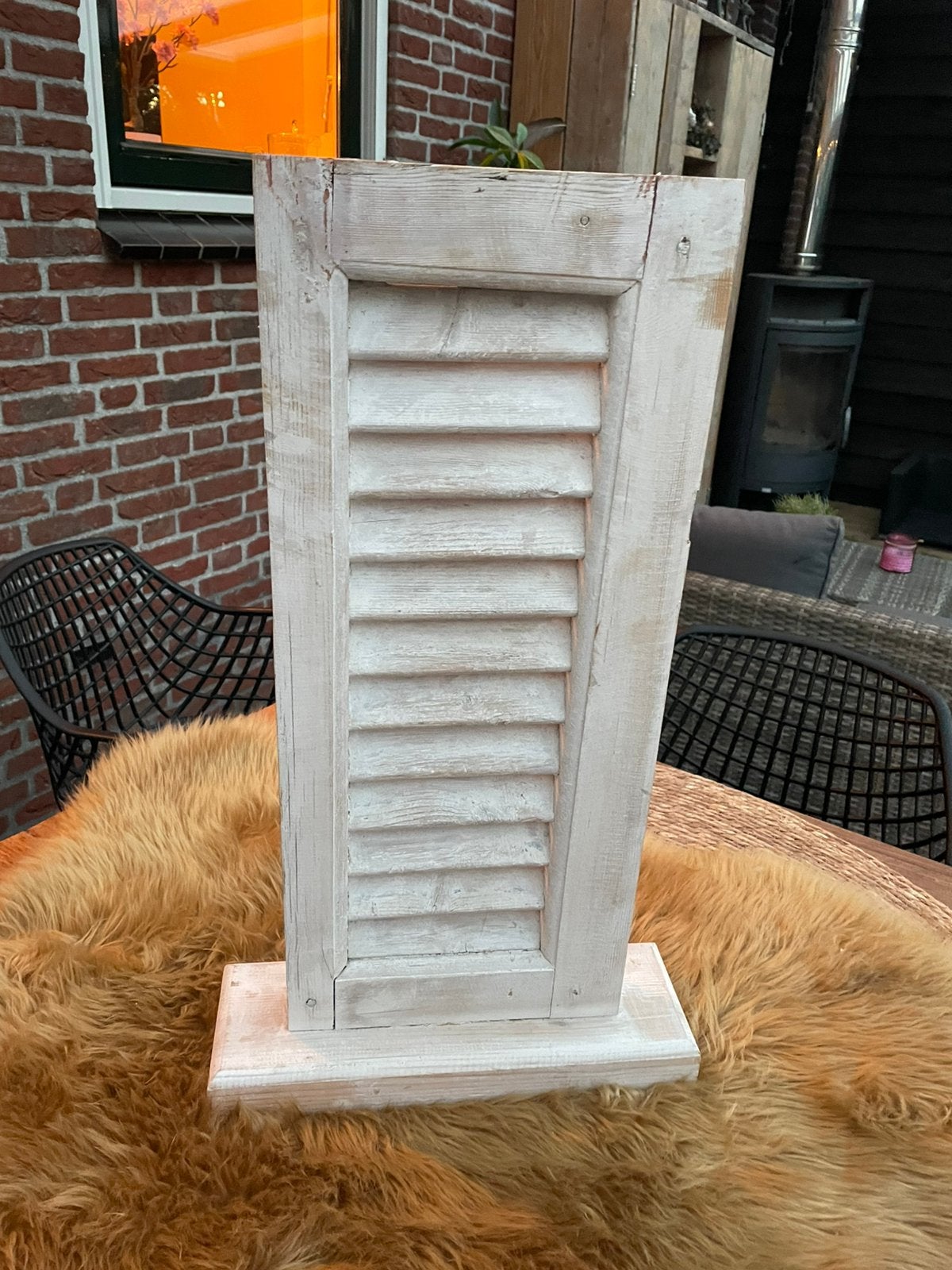 Raamscherm op voet, Ophalen of Verzenden, Zo goed als nieuw