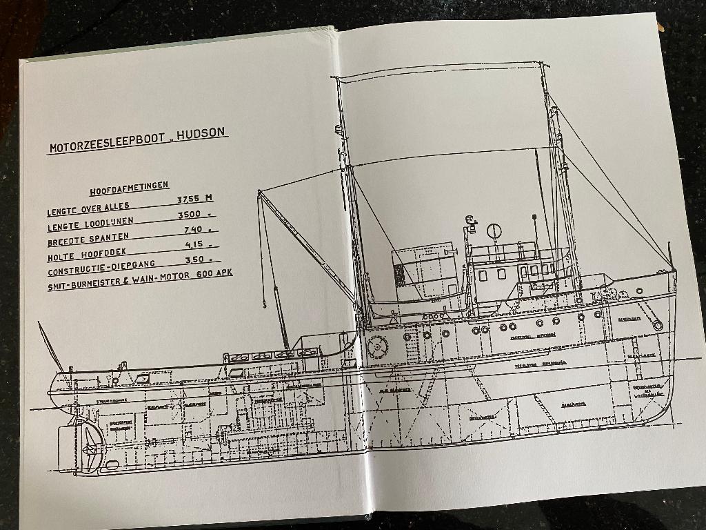 Hudson. Drie maal is scheepsrecht., Ophalen of Verzenden, Zo goed als nieuw, Motorboot, Boek of Tijdschrift
