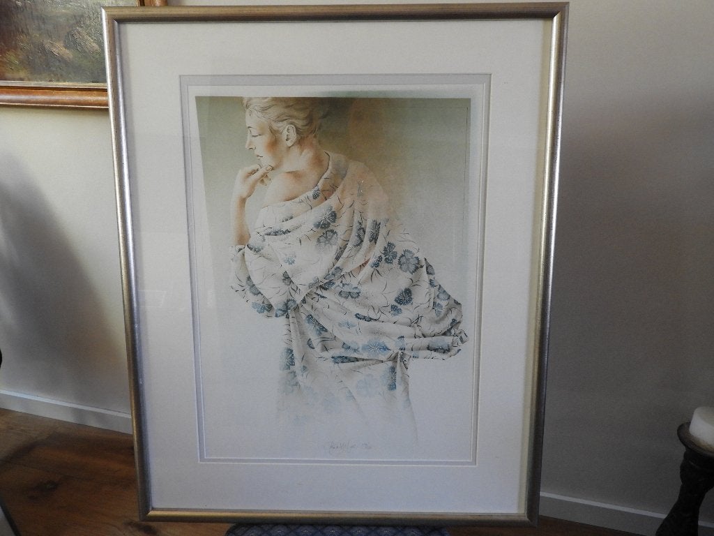 Litho - Yucata - Gesigneerd - Poen de Wijs (1948-2014), Gelimiteerde oplage, Lithografie, Ophalen, Personages en Fantasiefiguren