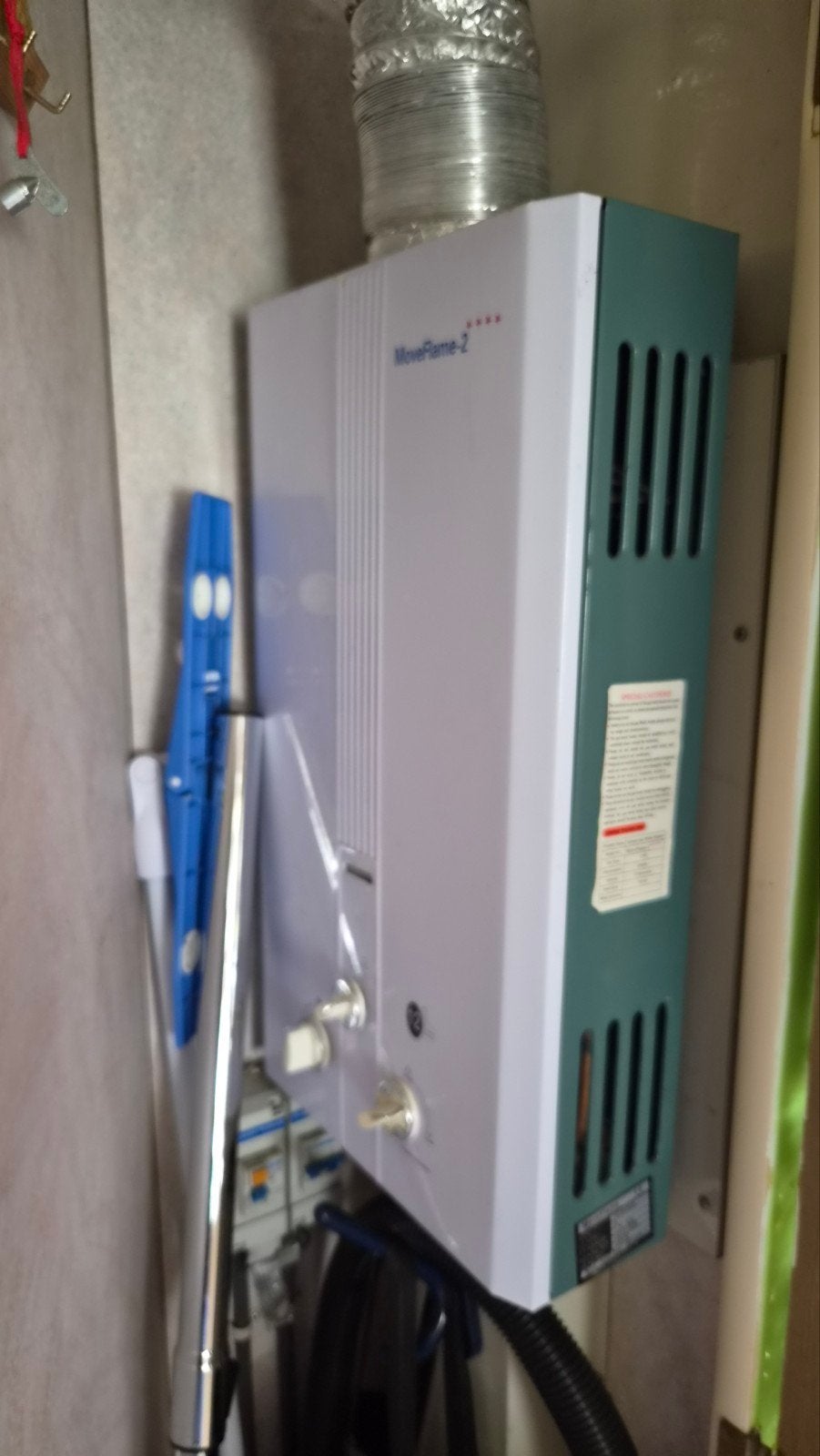 Geiser butagas, Doe-het-zelf en Verbouw, Geisers en Boilers, Minder dan 20 liter, Ophalen, Geiser
