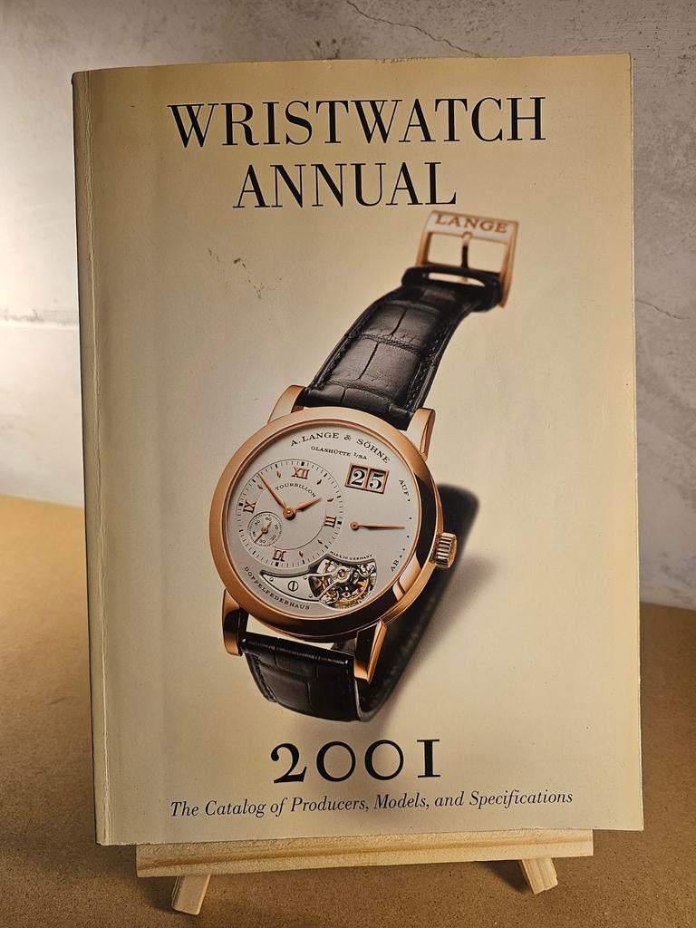 Wristwatch Annual 2001 - Zeldzaam Horloge Catalogus, Ophalen of Verzenden, Gelezen, Peter Braun, Catalogus