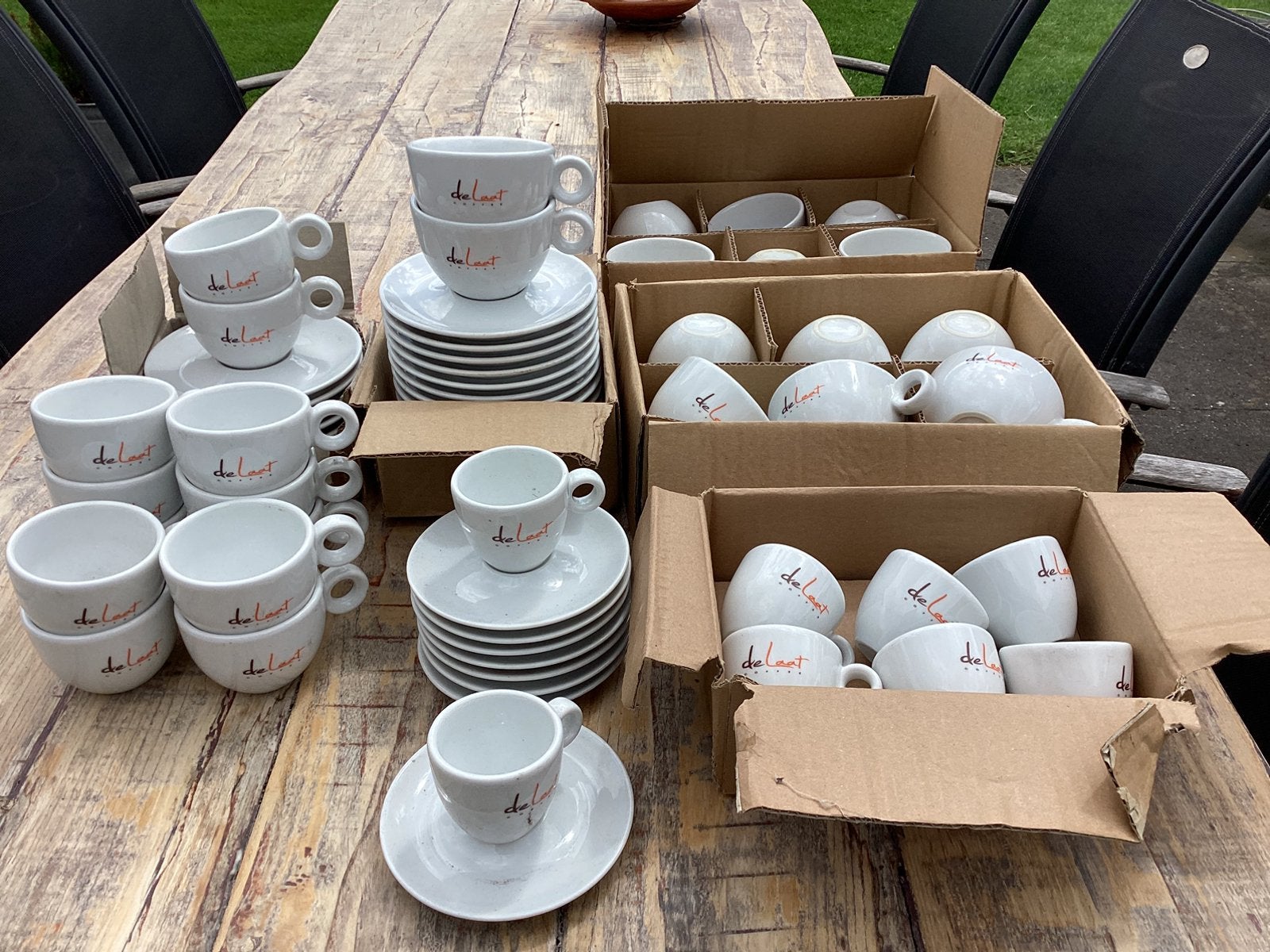 Koffie , espresso en Cappuccino kop en schotels 25.00 euro, Huis en Inrichting, Keuken | Servies, Ophalen of Verzenden, Porselein