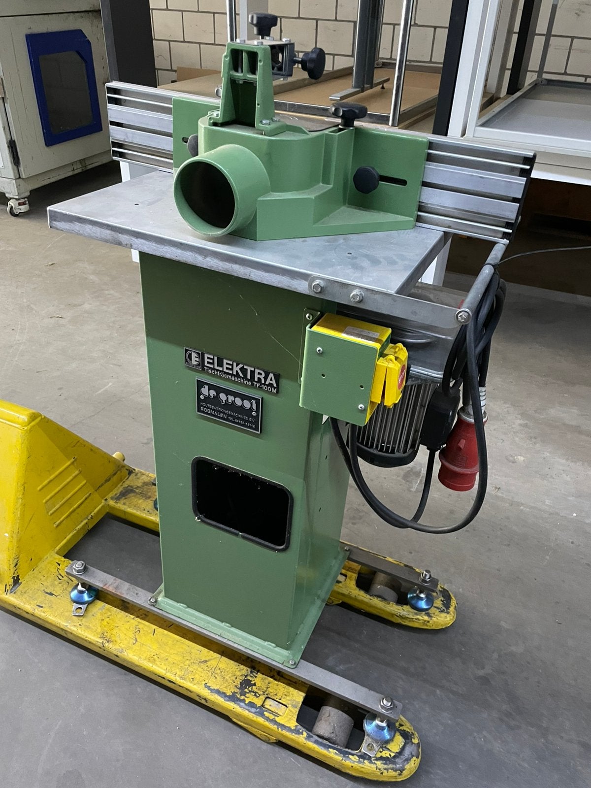 Tafelfreesmachine TF-100M / houtbewerkingsmachine, Ophalen, Gebruikt, Elektrisch