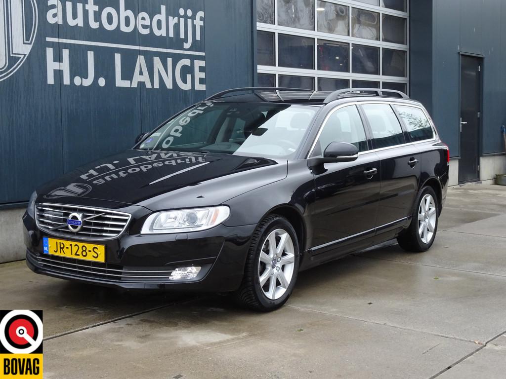 Volvo V70 2.0 T4 Polar (bj 2016), Voorwielaandrijving, Gebruikt, Zwart, Handgeschakeld