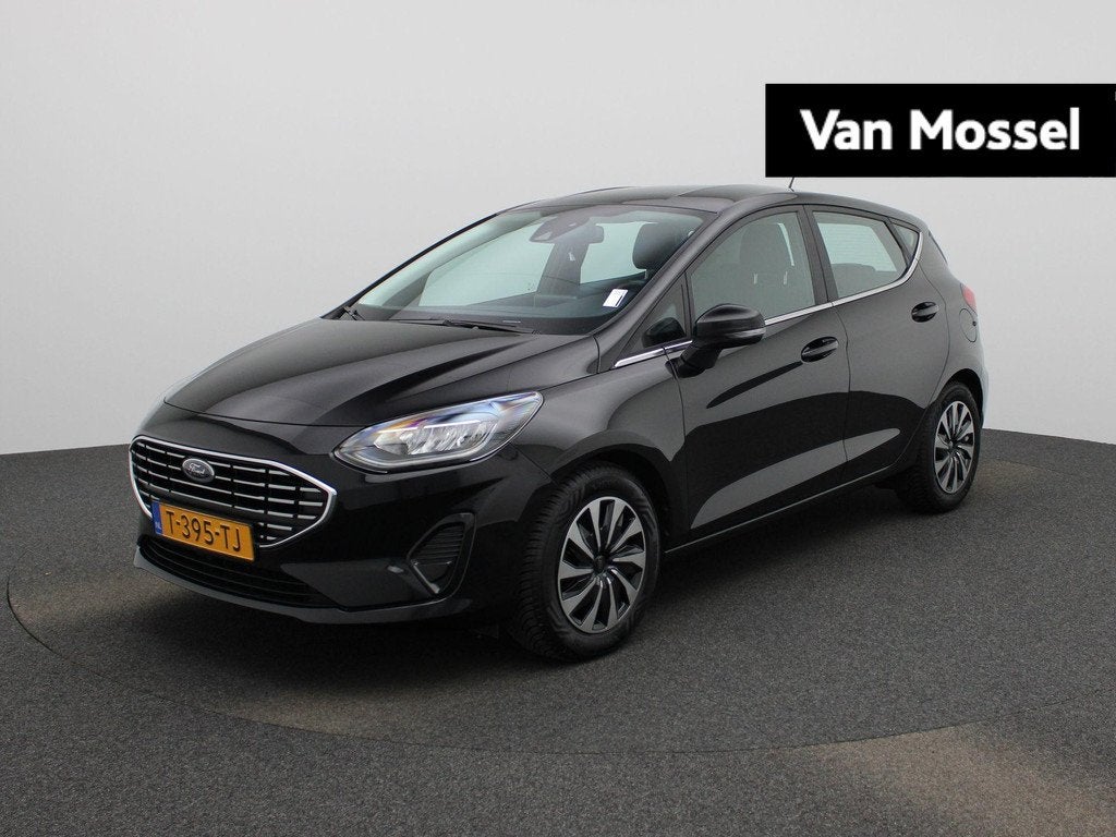 Ford Fiesta 1.0 EcoBoost Hybrid Titanium | APPLE CARPLAY - A, Auto's, Ford, Bedrijf, Te koop, Fiësta, ABS, Adaptieve lichten, Airbags