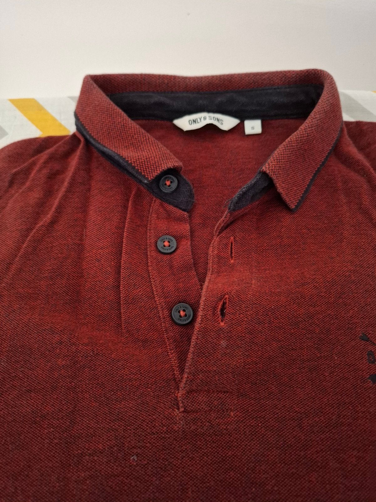 Polo only& sons  maat S, Kleding | Heren, Polo's, Overige kleuren, Ophalen of Verzenden, Gedragen, Maat 46 (S) of kleiner