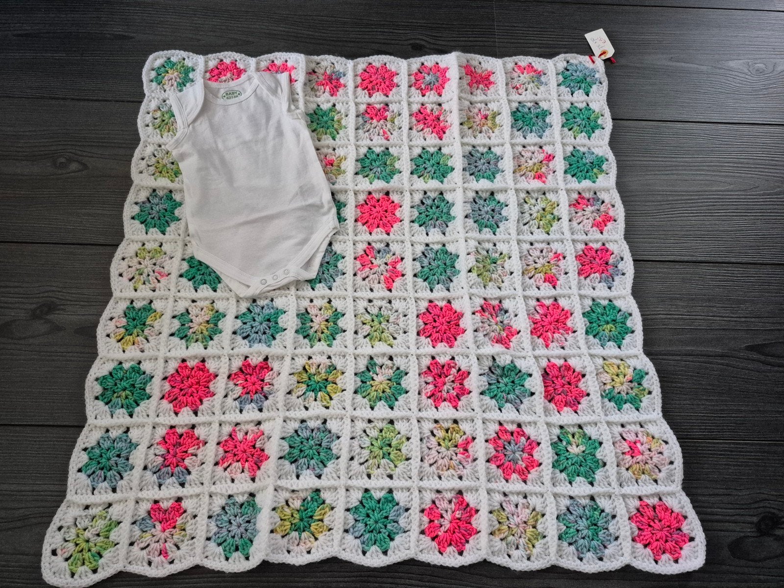 GEHAAKTE BABYDEKEN NIEUW, Ophalen, Nieuw, 70 tot 85 cm, Deken