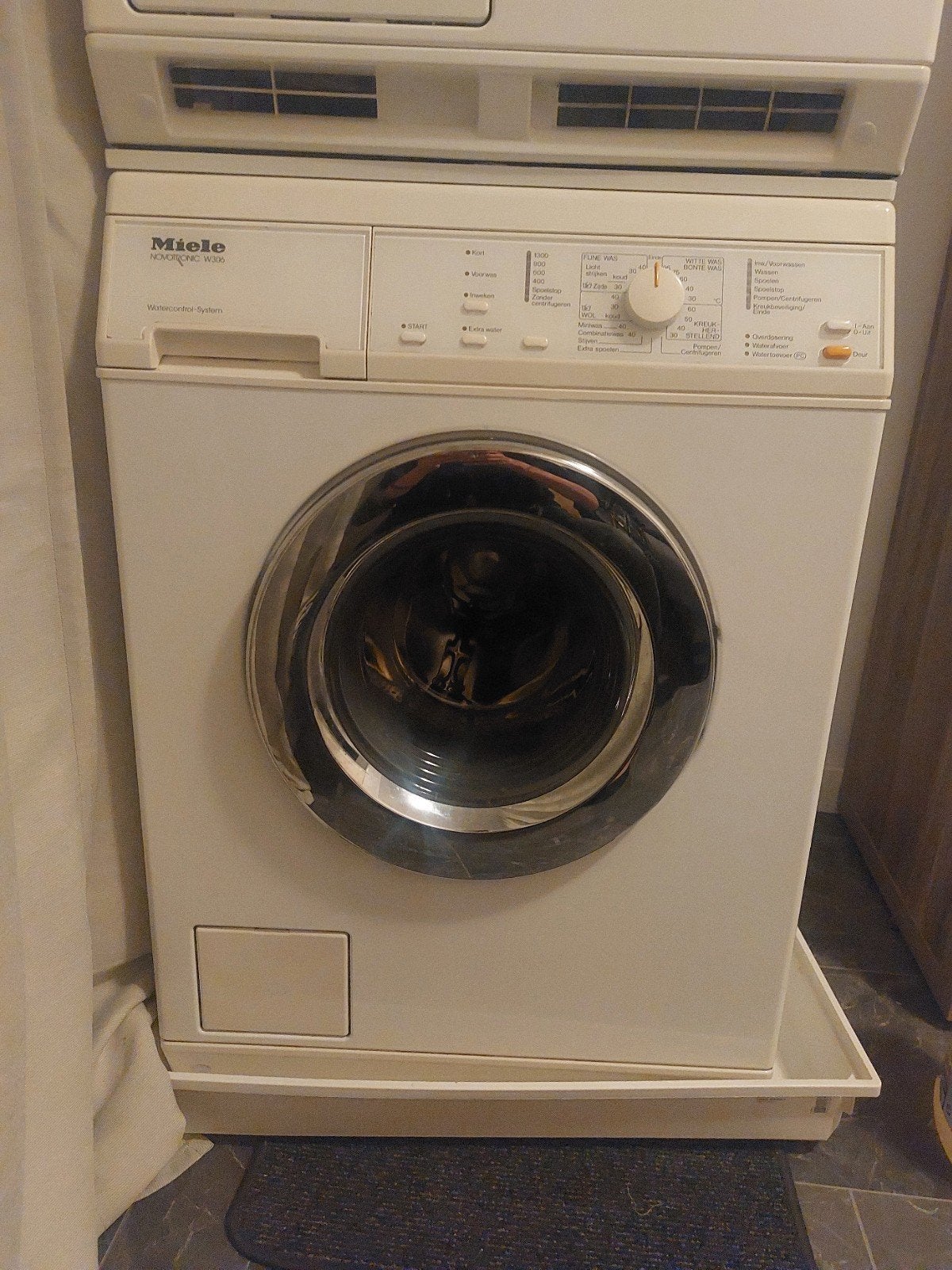 Wasmachine gratis ophalen Miele Novotronic W900, Ophalen, Gebruikt, Voorlader, Wolwasprogramma