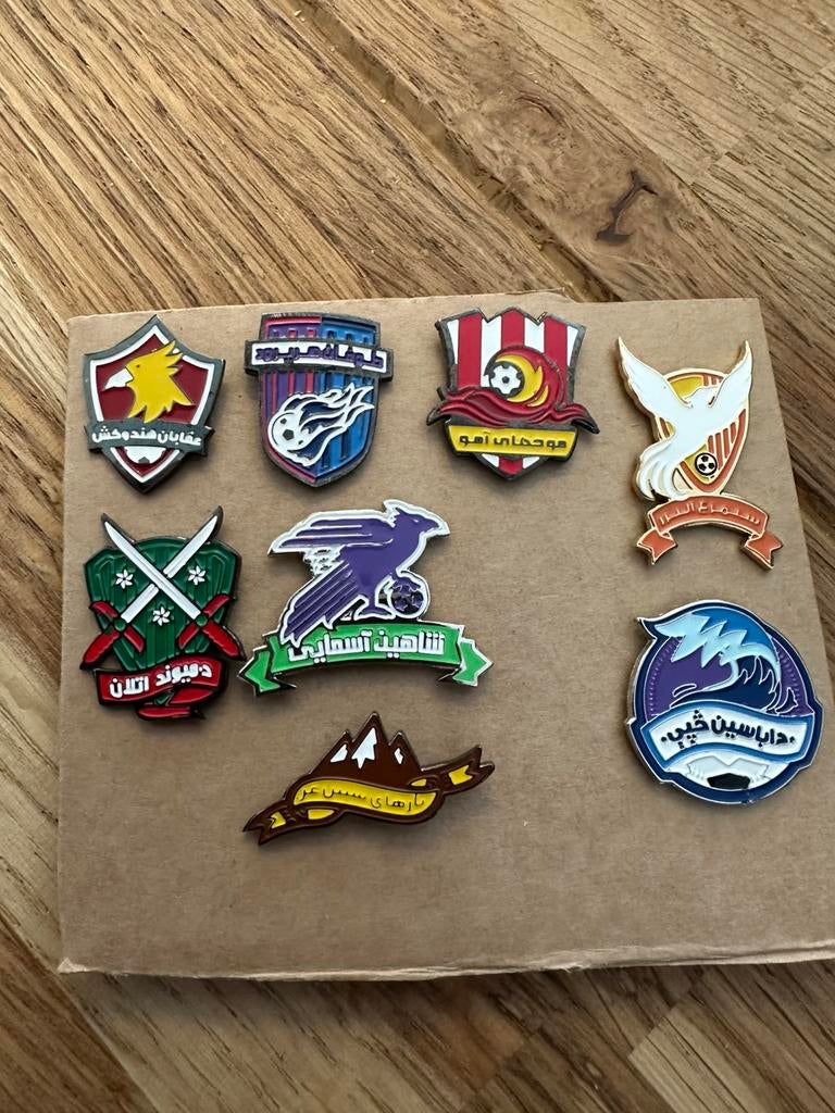 Voetbal pins Afganistan per stuk €5, Verzamelen, Ophalen of Verzenden, Zo goed als nieuw, Sport