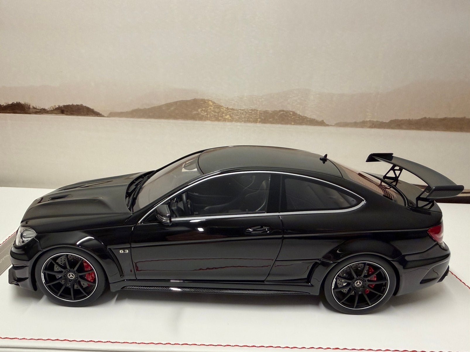 1:18 NA  Mercedes-Benz C63 AMG Coupé Black Series (W204), Ophalen of Verzenden, Nieuw, Auto, Overige merken