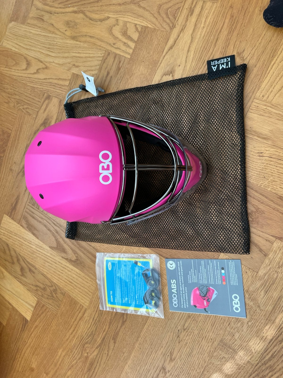 OBO ABS helm maat S pink, Ophalen of Verzenden, Nieuw, Overige typen