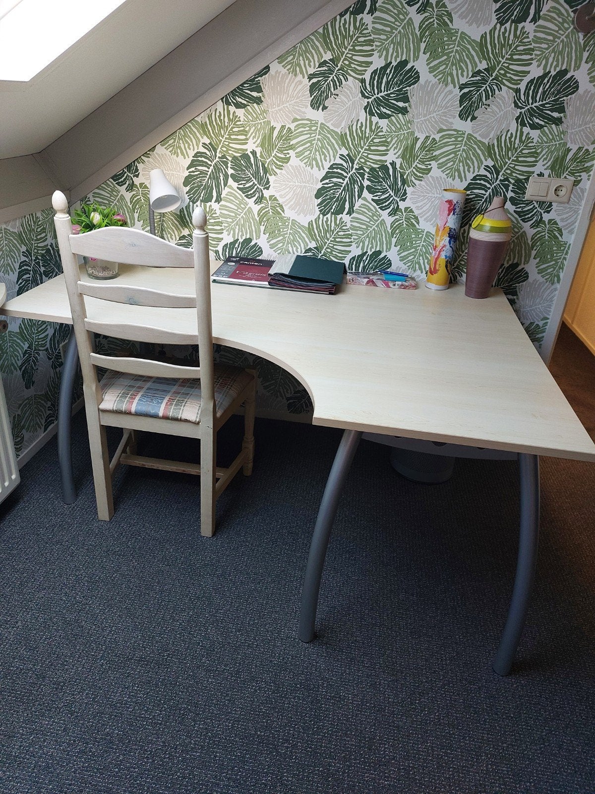 Mooi hoek bureau., Ophalen, Zo goed als nieuw, Overige materialen, Hoekbureau