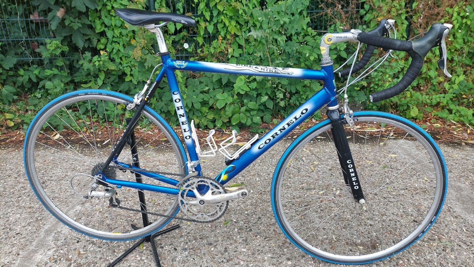 mooie Cornelo racefiets, Ophalen