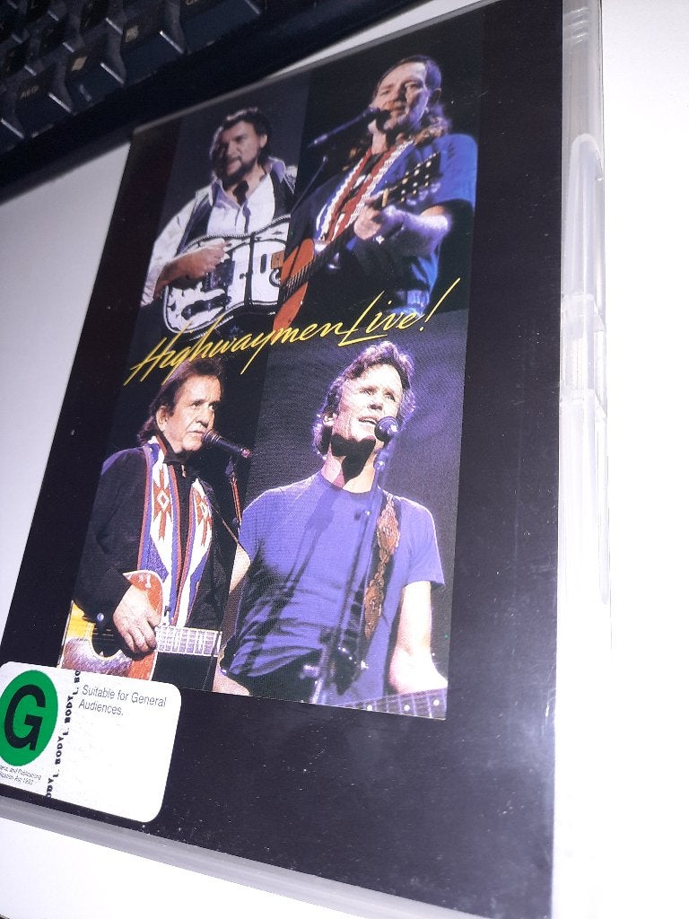 DVD Highwaymen Live!, Alle leeftijden, Ophalen, Zo goed als nieuw