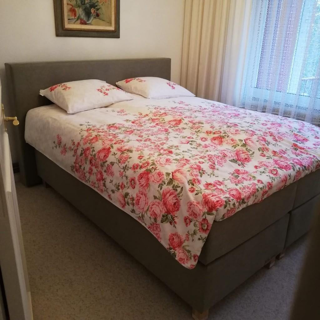 Boxspring, Huis en Inrichting, Slaapkamer | Boxsprings, Ophalen, Gebruikt, 210 cm, Tweepersoons