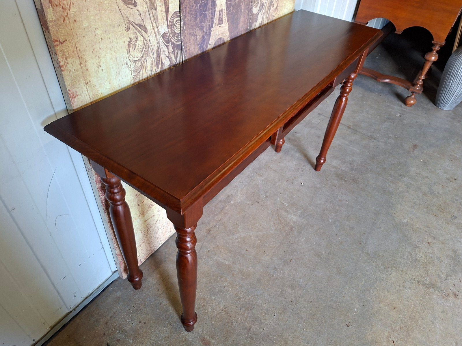 Klassieke sidetables, haltafel, wandconsole, Ophalen of Verzenden, Zo goed als nieuw, 25 tot 50 cm, Rechthoekig