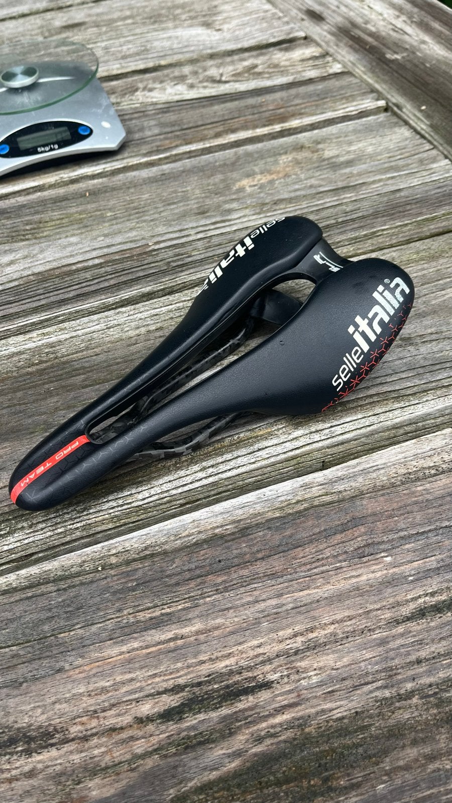 SELLE ITALIA SLR BOOST PRO TEAM KIT CARBONIO SUPERFLOW 130, Ophalen of Verzenden, Zo goed als nieuw, Zadel, Racefiets