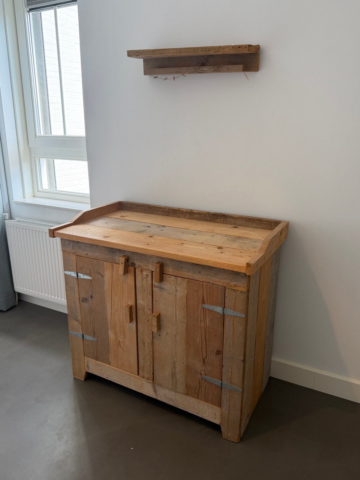 Commode steigerhout, Kinderen en Baby's, Kinderkamer | Commodes en Kasten, Ophalen, Gebruikt, 50 tot 70 cm, 100 cm of meer