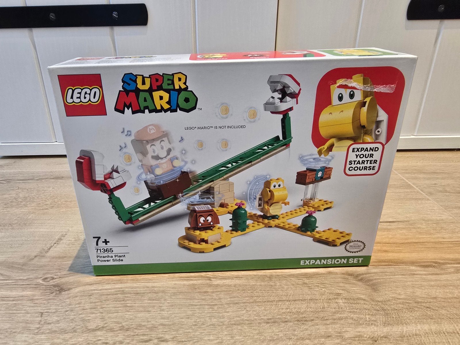 LEGO Super Mario Piranha Plant Power Slide Uitbreidingsset, Ophalen of Verzenden, Nieuw, Overige merken