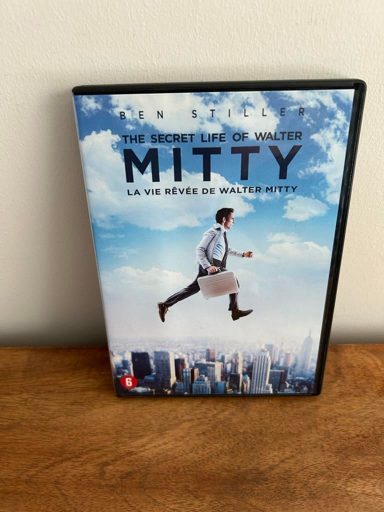 The Secret Life of Walter Mitty DVD - Ben Stiller VERKOCHT!!, Cd's en Dvd's, Vanaf 6 jaar, Ophalen of Verzenden, Zo goed als nieuw