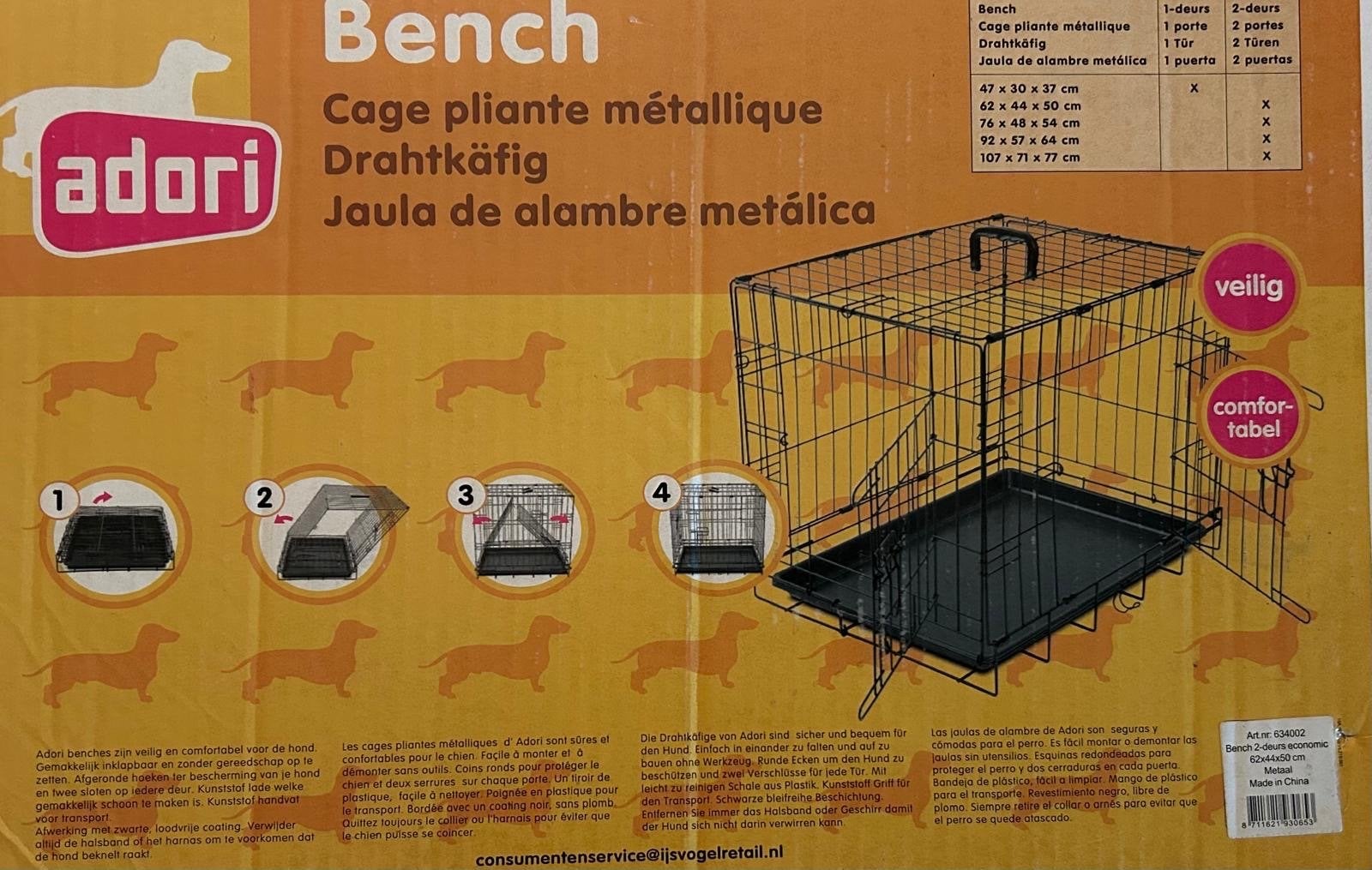 Hondenbench als nieuw., Dieren en Toebehoren, Ophalen, Zo goed als nieuw