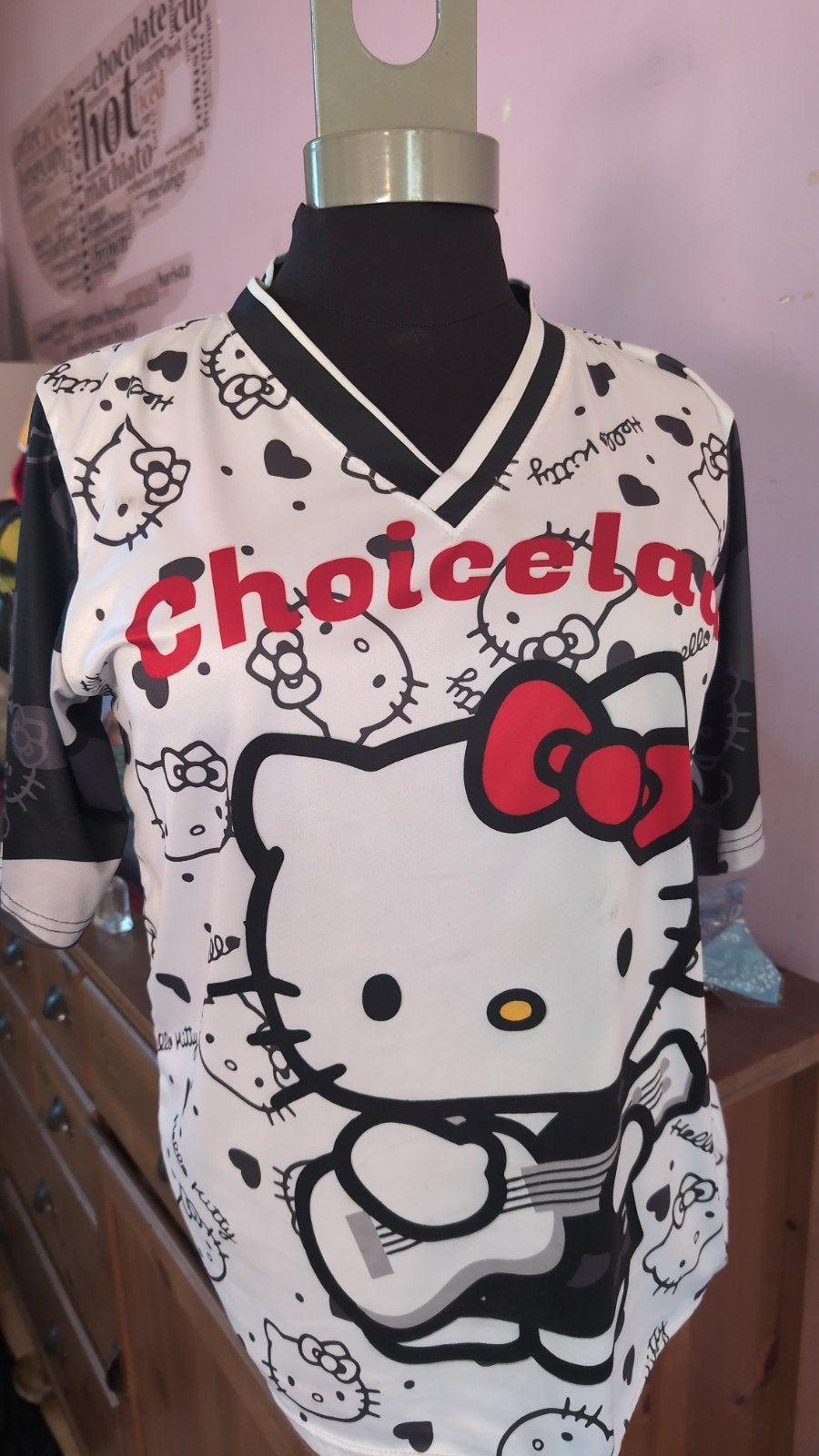 Hello Kitty T-shirt met korte mouwen, Maat 38/40 (M), Ophalen of Verzenden, Zo goed als nieuw, Korte mouw