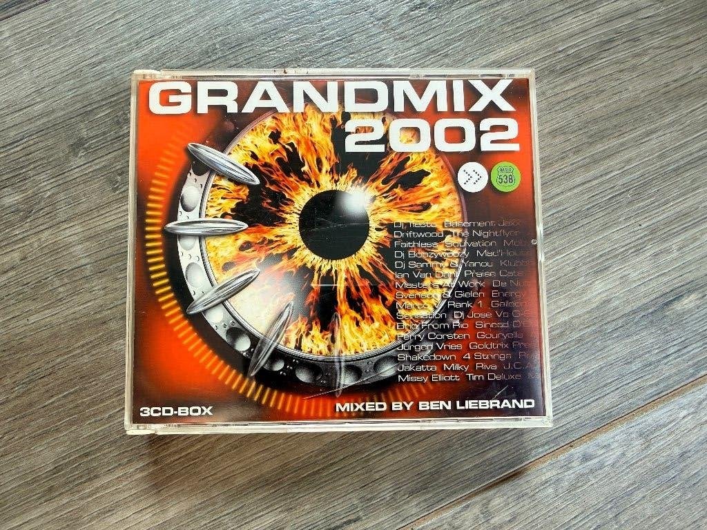 3 cd box Ben Liebrand Grandmix 2002, Ophalen of Verzenden, Zo goed als nieuw