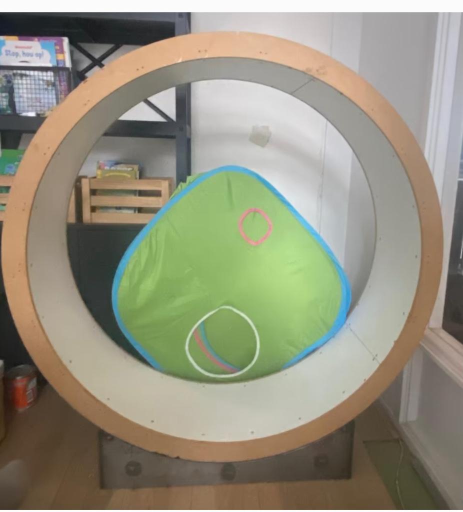 Loopwiel voor katten, Dieren en Toebehoren, Ophalen, Zo goed als nieuw, Overig speelgoed