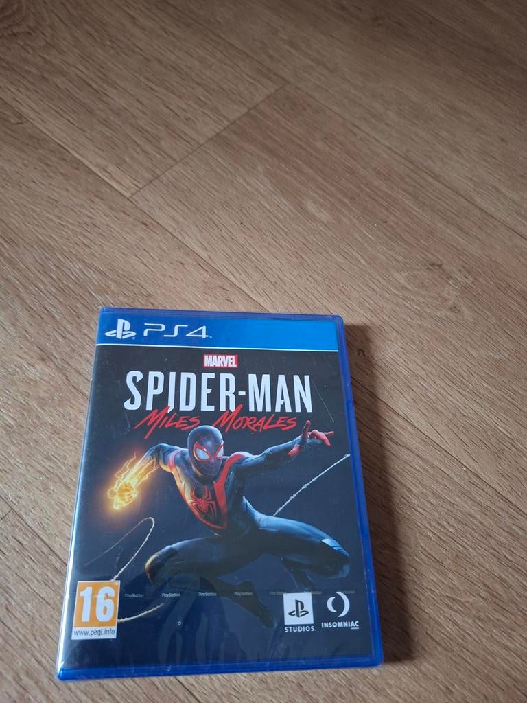Spider-Man Miles Morales PS4 - Nieuw in seal, Spelcomputers en Games, Games | Sony PlayStation 4, 1 speler, Nieuw, Vanaf 16 jaar