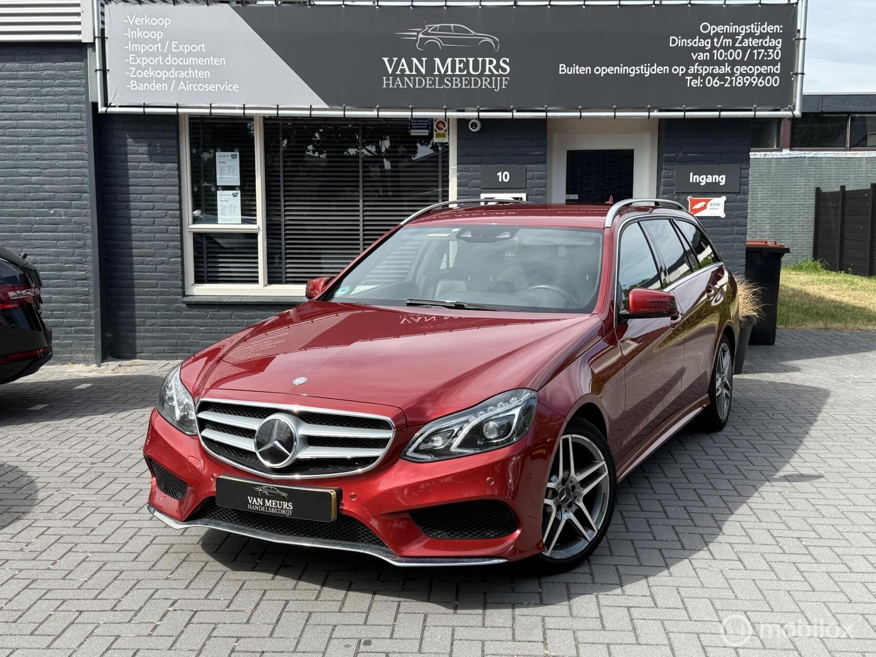 Mercedes E-klasse Estate 220 BlueTEC Ambition Avantgarde, tr, Auto's, Achterwielaandrijving, Gebruikt, Leder en Stof, Origineel Nederlands