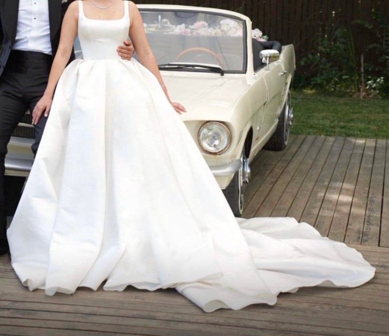 Trouwjurk / wedding dress / gelinlik, Ophalen of Verzenden, Zo goed als nieuw, Wit, Trouwjurk