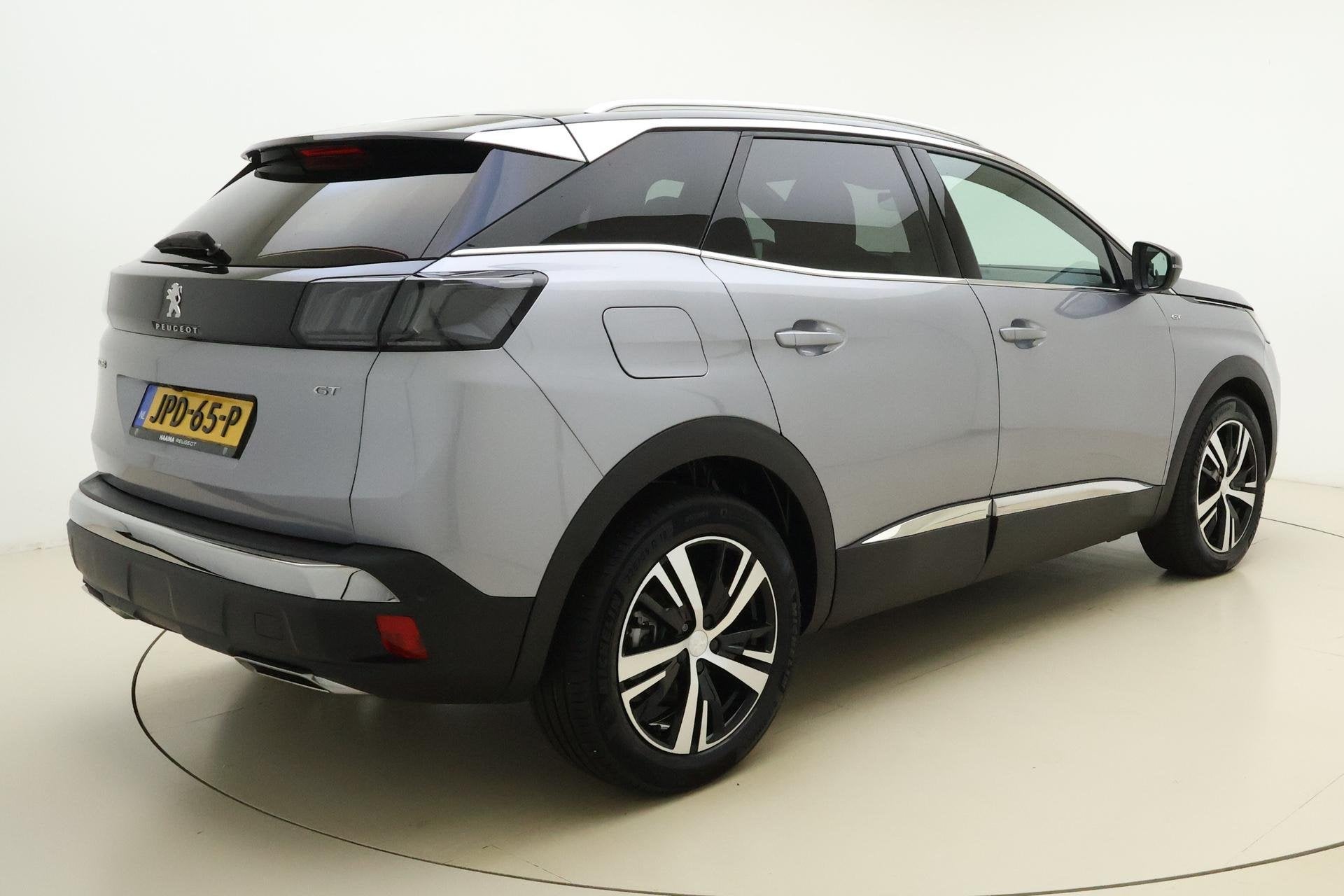 Peugeot 3008 1.2T 130pk GT | Achteruitrijcamera | Parkeersen, Voorwielaandrijving, 1199 cc, Leder en Stof, Parkeersensor