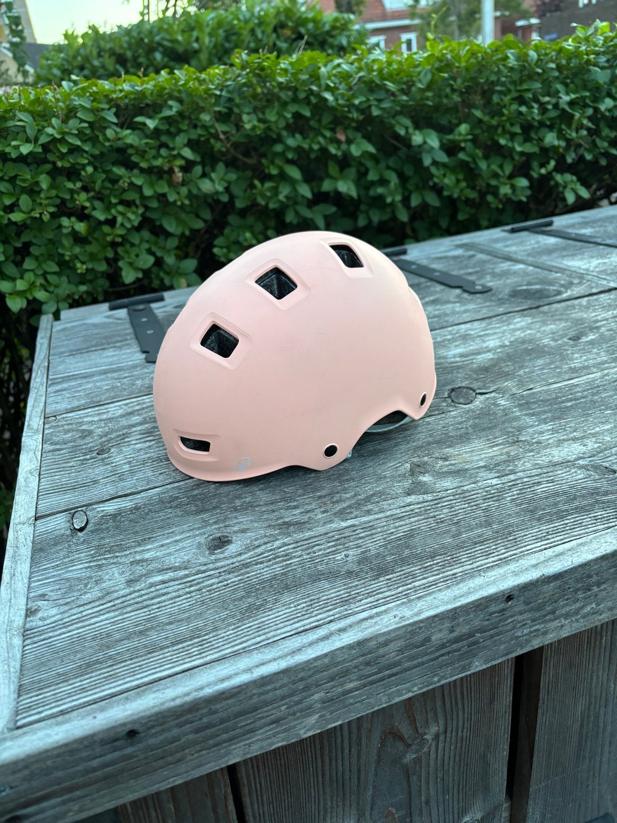Decathlon kinder Fietshelm Roze Maat S, Fietsen en Brommers, Ophalen of Verzenden, Zo goed als nieuw, S, Jongen of Meisje