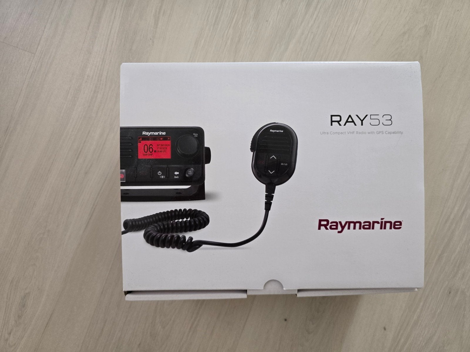 Raymarine Ray53 VHF Marifoon met GPS, Watersport en Boten, Ophalen of Verzenden, Nieuw