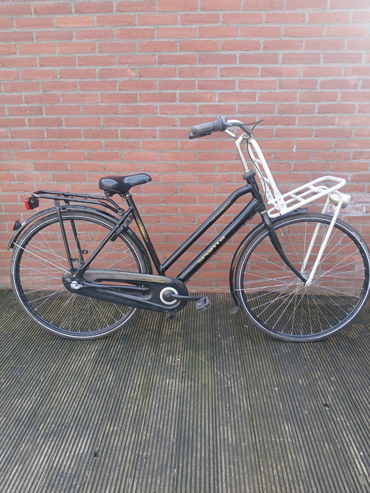 sparta uptown dames met voorrek framemaat 53, Ophalen, Terugtraprem, Sparta, Gebruikt