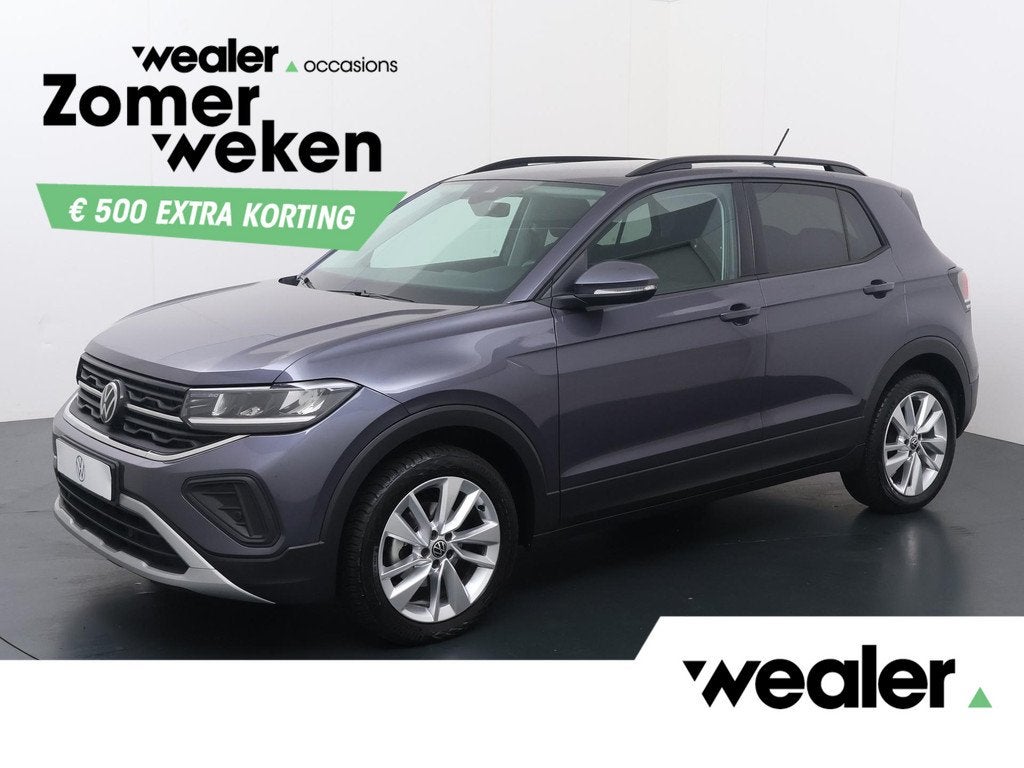 Volkswagen T-Cross 1.0 TSI Life Edition | 95 PK | Adaptive C, Auto's, Volkswagen, Bedrijf, Te koop, T-Cross, ABS, Achteruitrijcamera