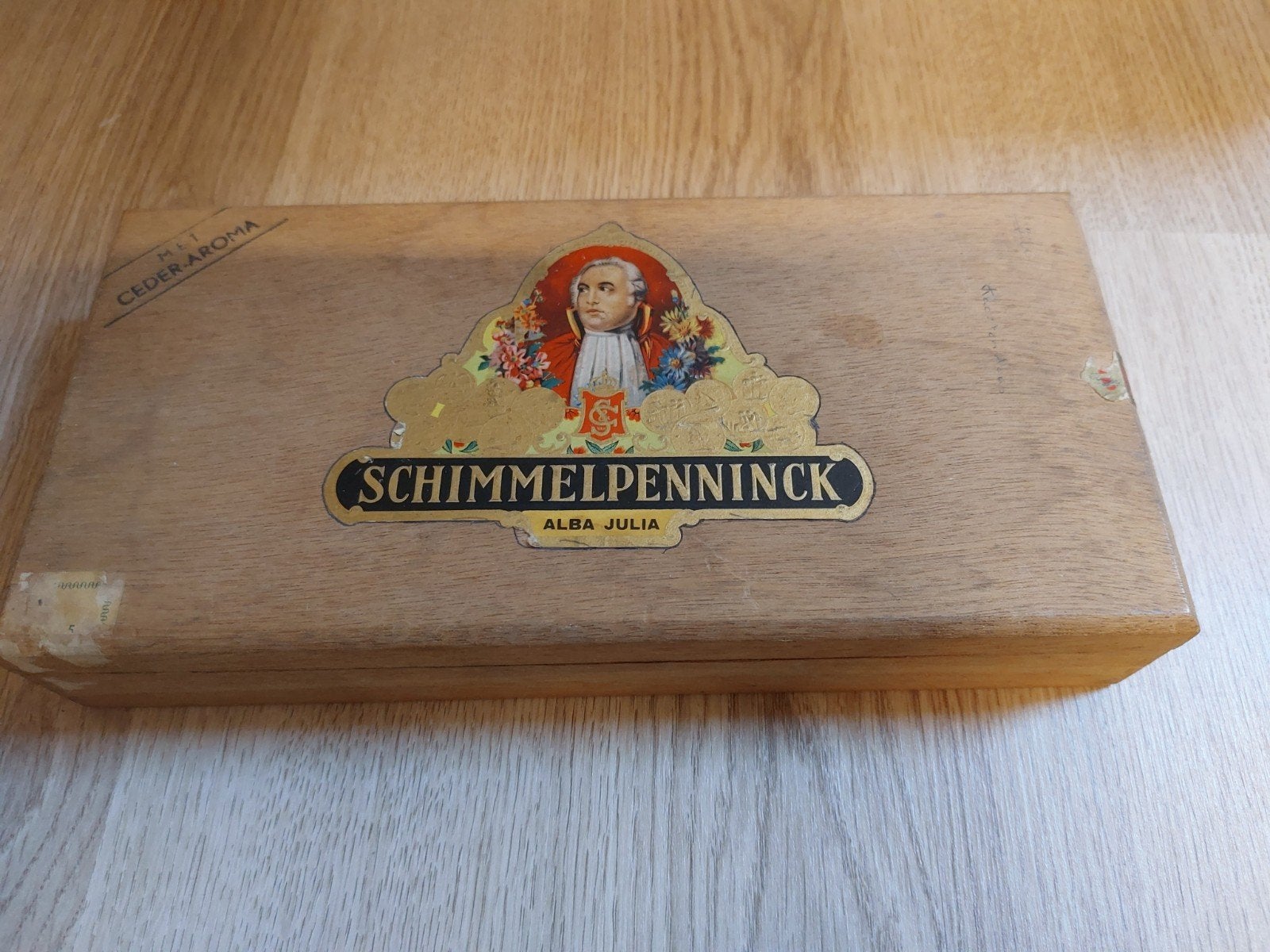 Schimmelpenninck sigarendoos (leeg), Ophalen of Verzenden