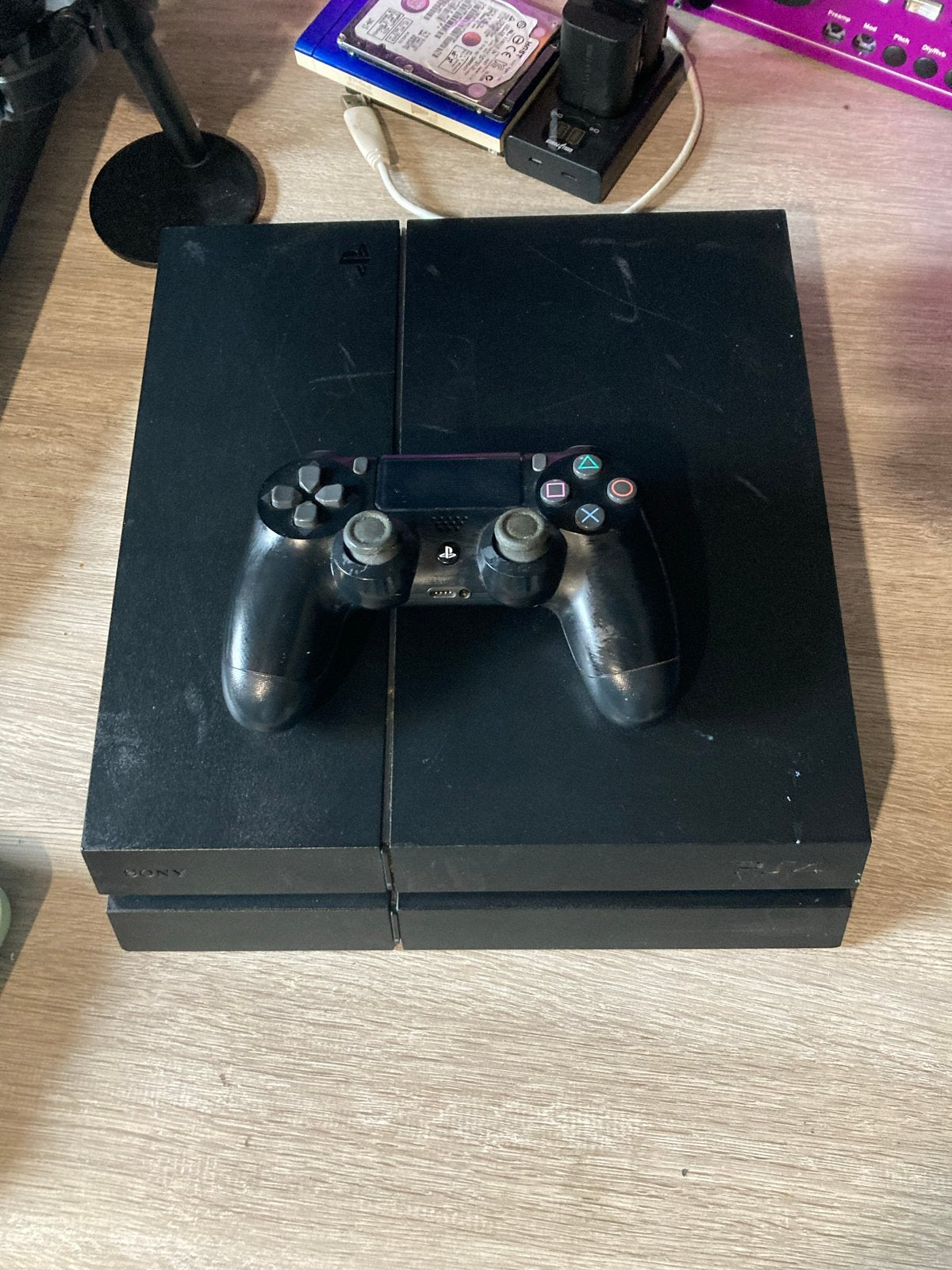 PlayStation 4 1TB + controller + Call of Duty Black Ops III, Ophalen of Verzenden, Gebruikt, Met 1 controller, Met games