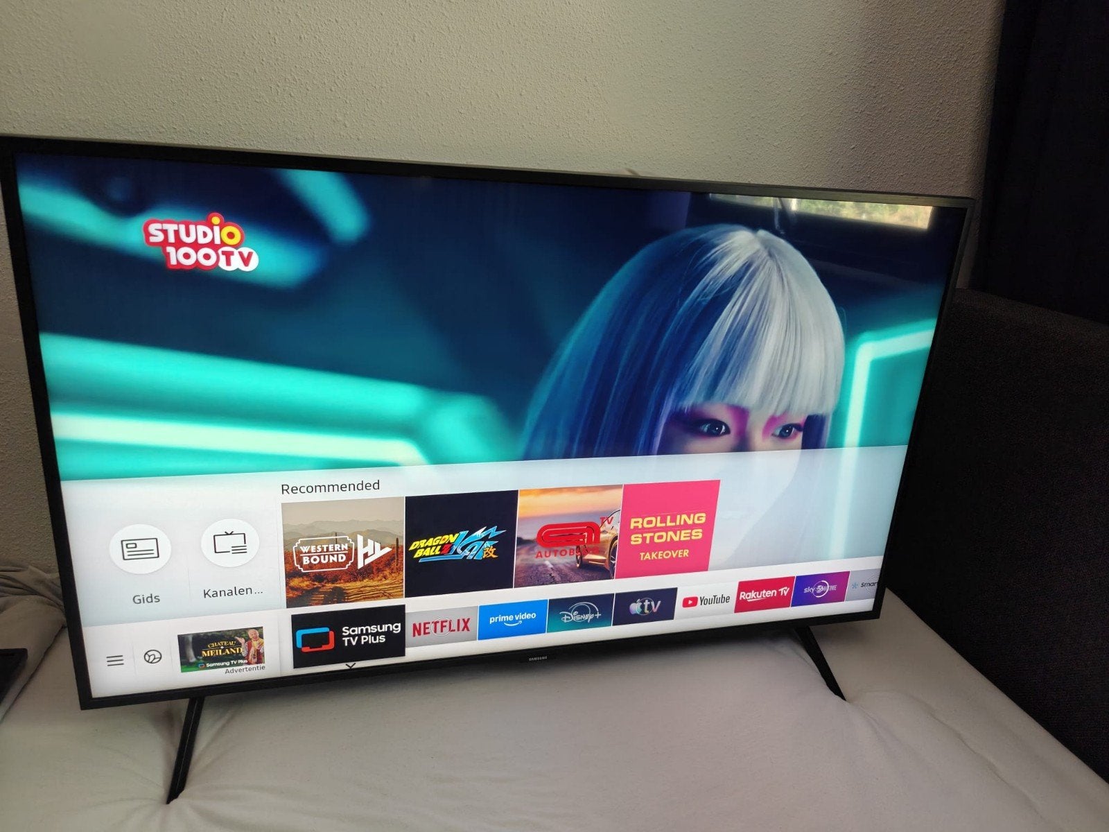 samsung 43 inch 4k smart tv, Audio, Tv en Foto, Televisies, Ophalen, 50 Hz, LCD, Zo goed als nieuw