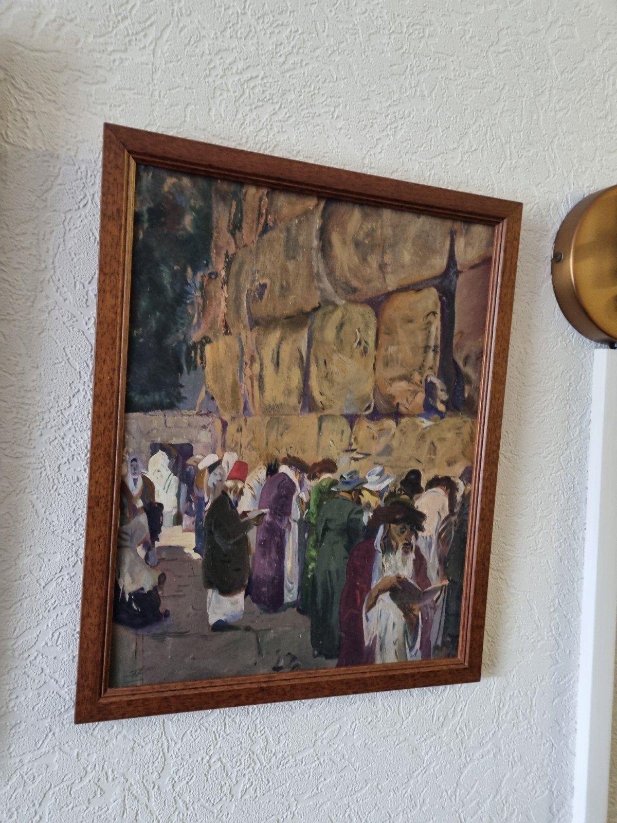 Schilderij Klaagmuur - Joods Gebed, Ophalen of Verzenden