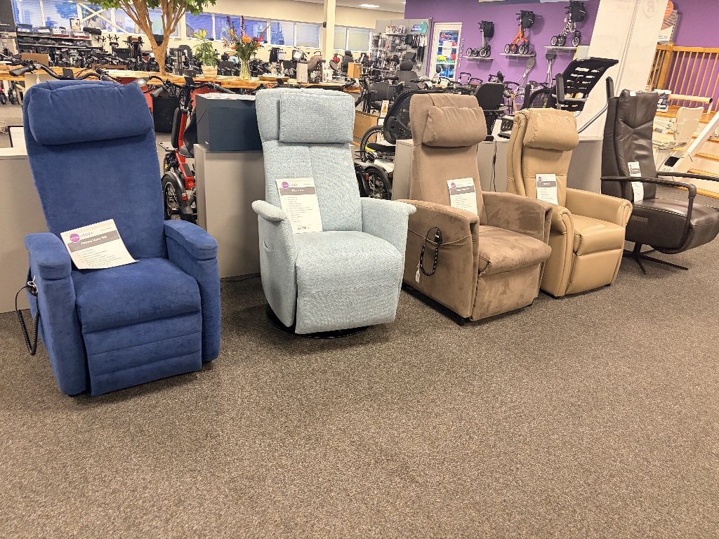 Fitform sta-opstoelen met tot € 600,- voordeel, Ophalen, Minder dan 50 cm, Sta op Stoel, Minder dan 75 cm