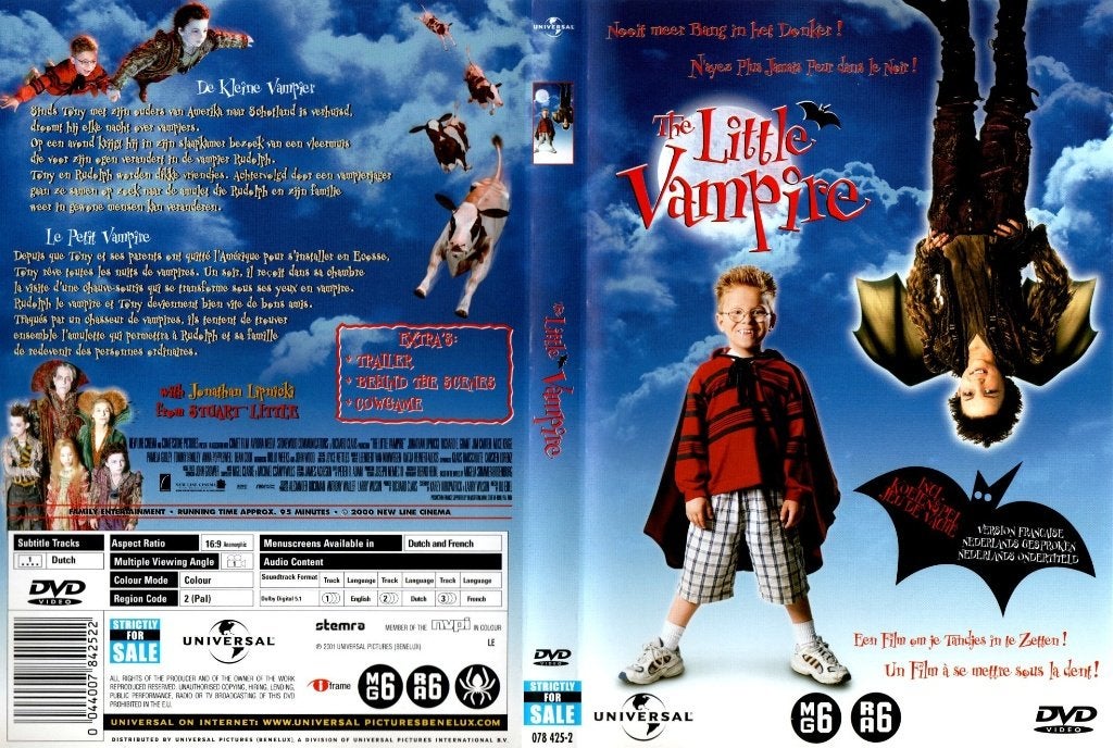The little vampire, Vanaf 6 jaar, Ophalen of Verzenden, Zo goed als nieuw