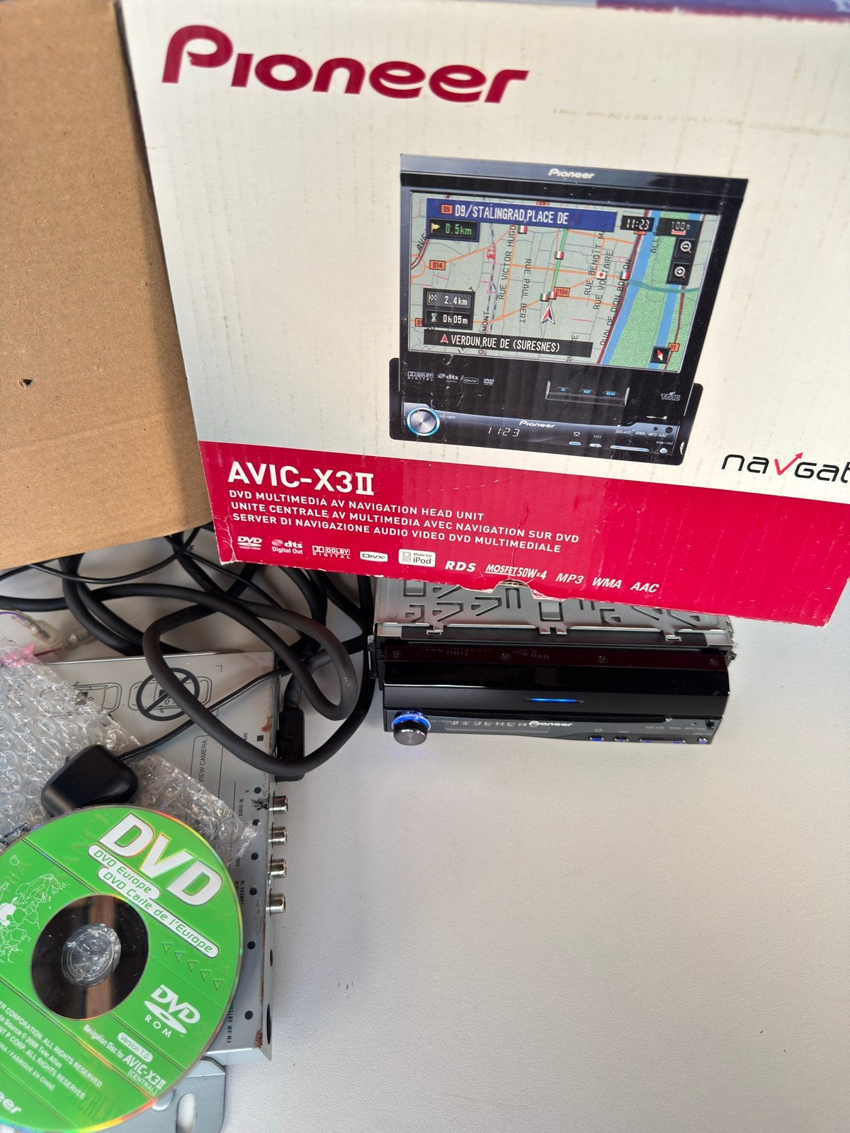 Pioneer AVIC-X3II Navigatie & Multimedia Systeem, Auto diversen, Ophalen of Verzenden, Zo goed als nieuw