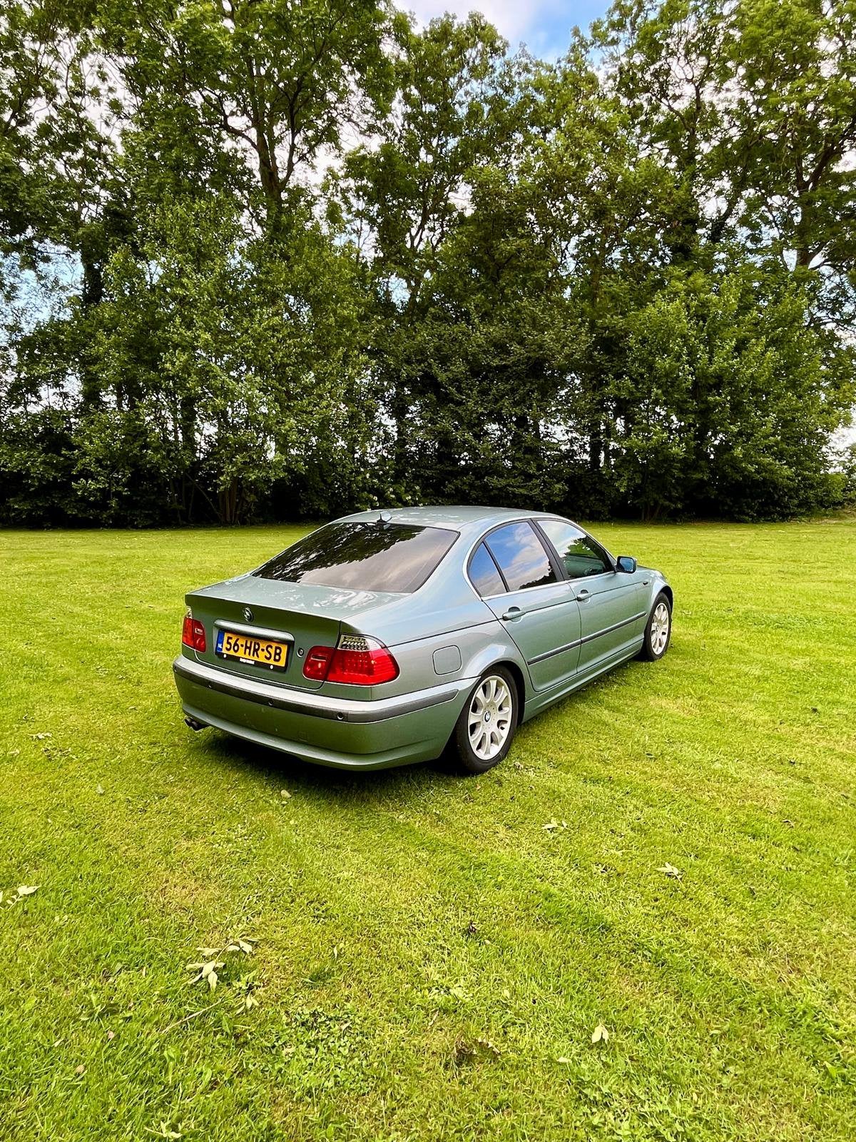 BMW 3-Serie 2.5 I 325 AUT 2001 Groen, Auto's, Automaat, Achterwielaandrijving, Zwart, Particulier
