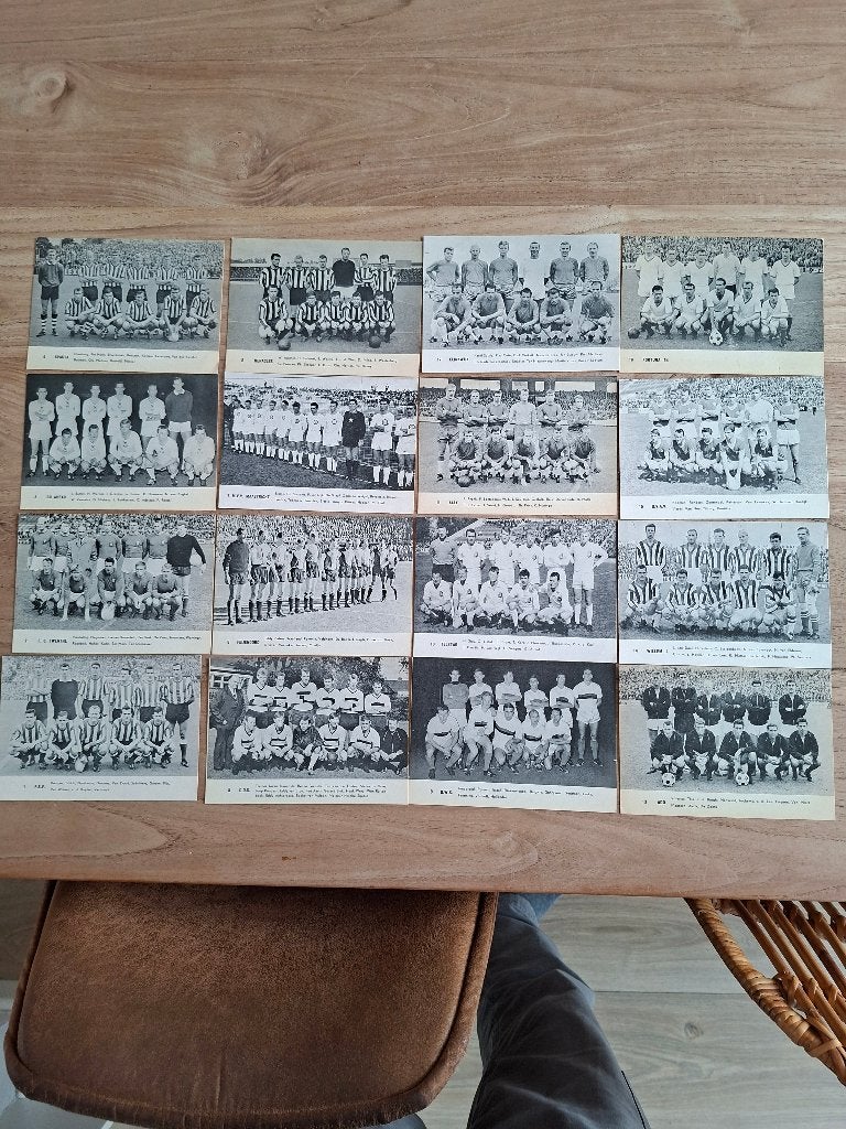 Oude elftallen eredivisie clubs, Ophalen of Verzenden, Gebruikt, Overige binnenlandse clubs, Poster, Plaatje of Sticker