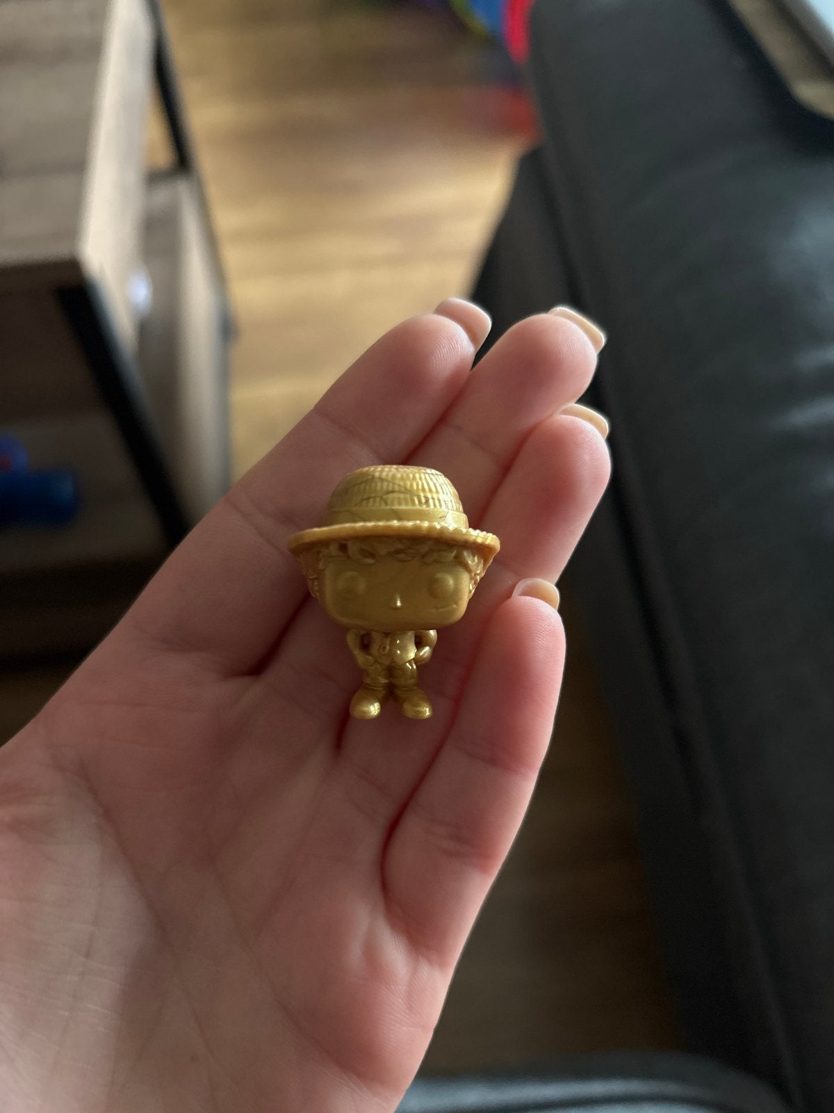 Golden Monkey D. Luffy Funko POP - Kinder Joy One Piece, Ophalen of Verzenden, Zo goed als nieuw
